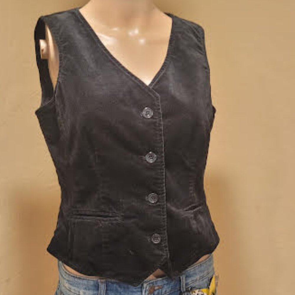 Eddie Bauer women's black vest - Size 4 petite